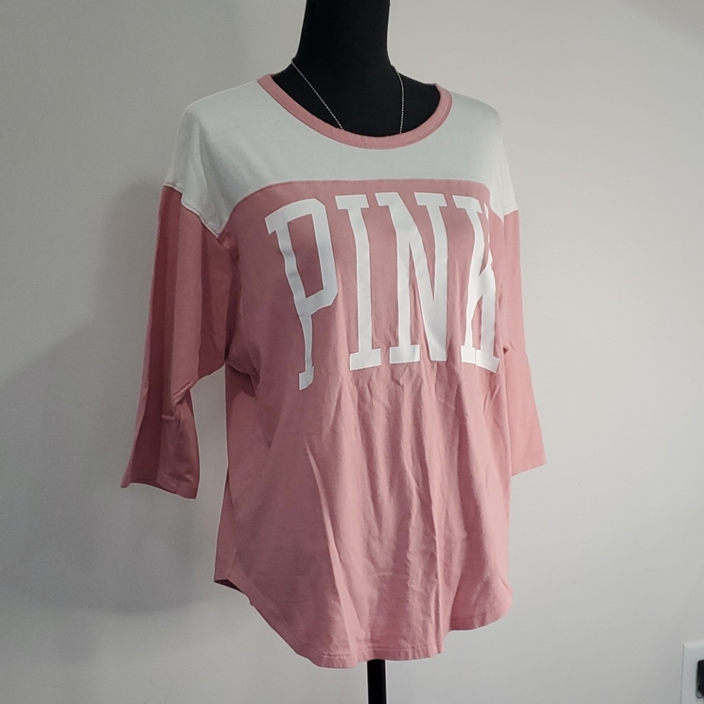 Pink by Victoria Secret raglan 3/4 sleeve